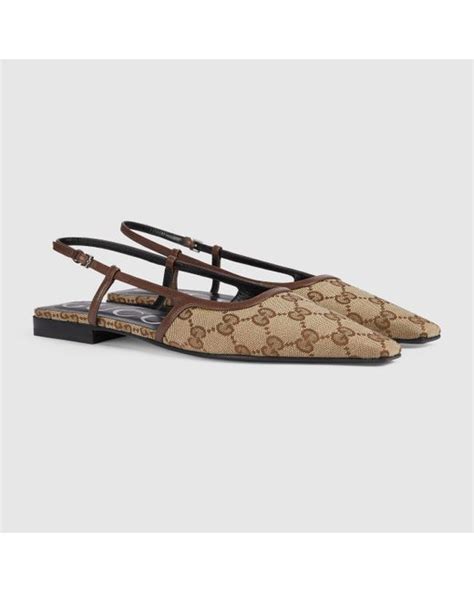 gucci slingback ballet flats|Gucci ballet flats sale.